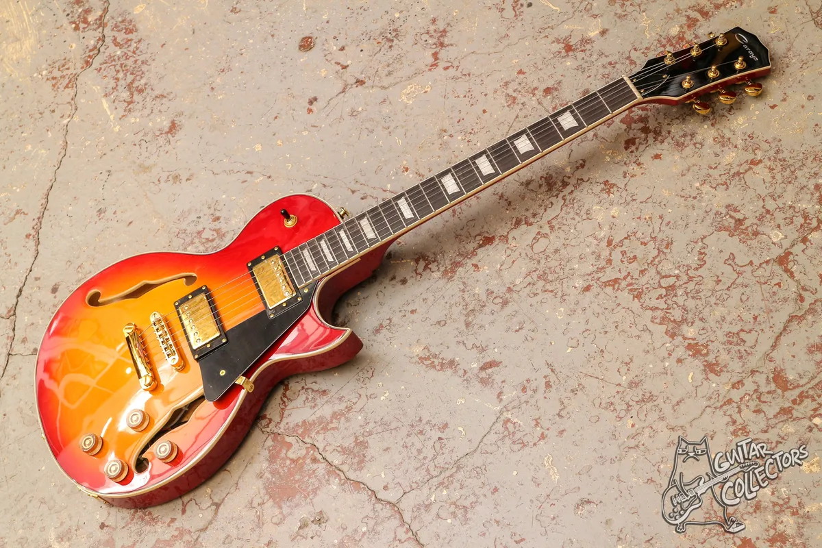 Caraya E239CS Les Paul Hollow Body NEW