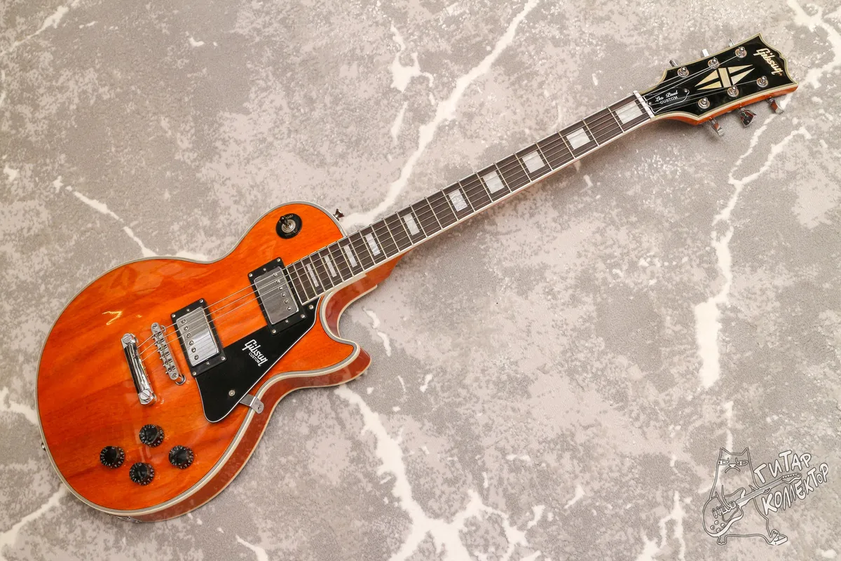 Gibson Les Paul Custom Natural Chrome Copy