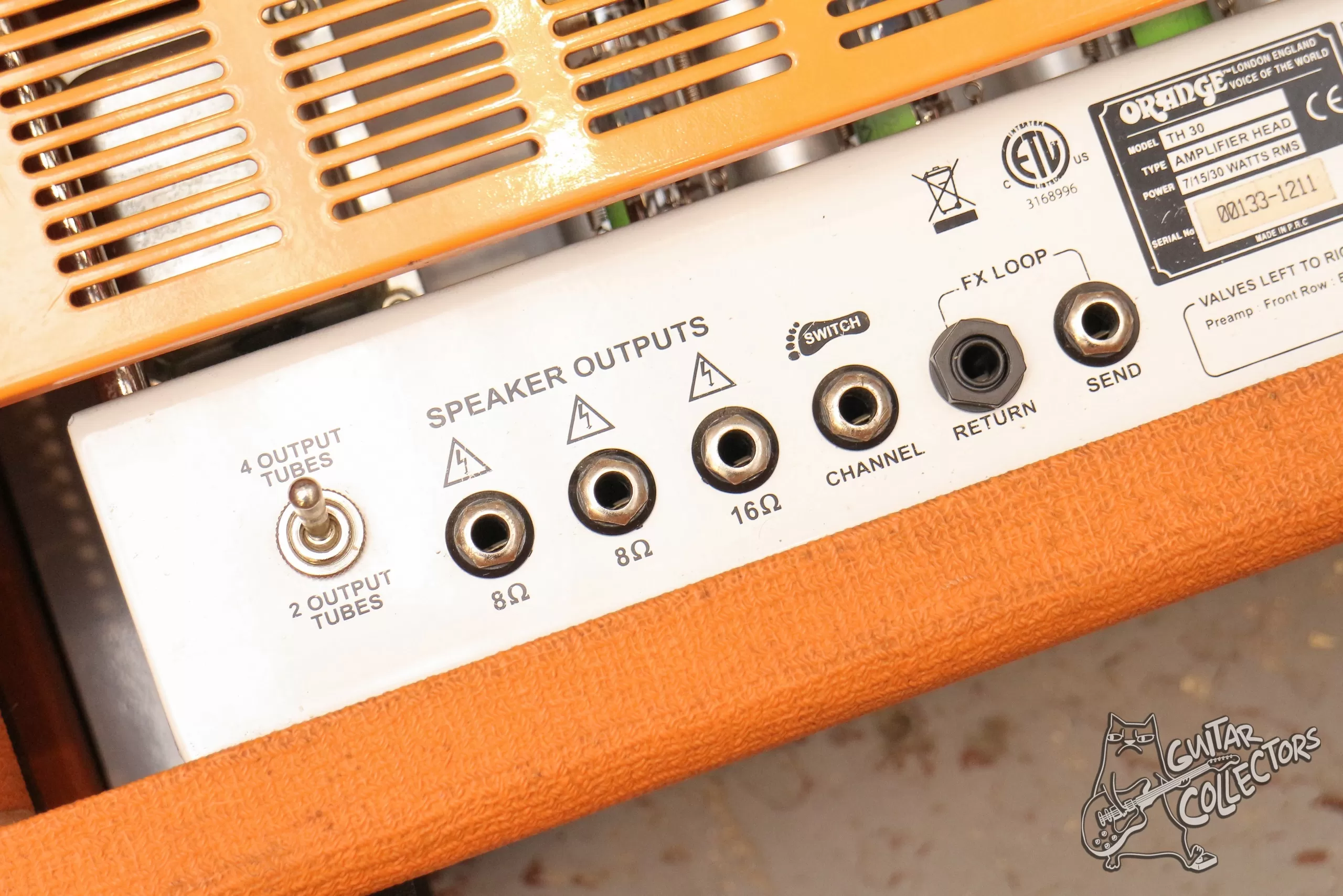 Orange TH 30 Twin Channel Guitar Tube Head