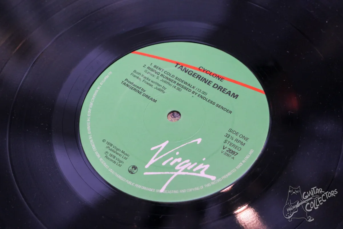 Tangerine Dream – Cyclone LP England 1978 VG/NM