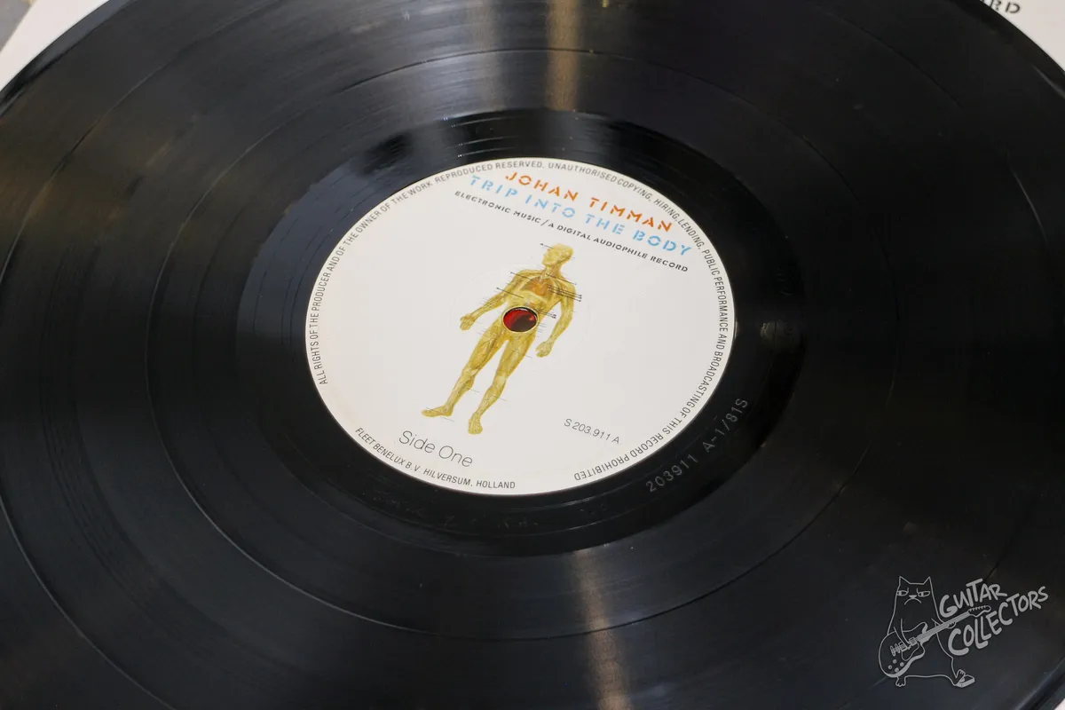 Johan Timman – Trip Into The Body LP Holland 1981 NM/NM