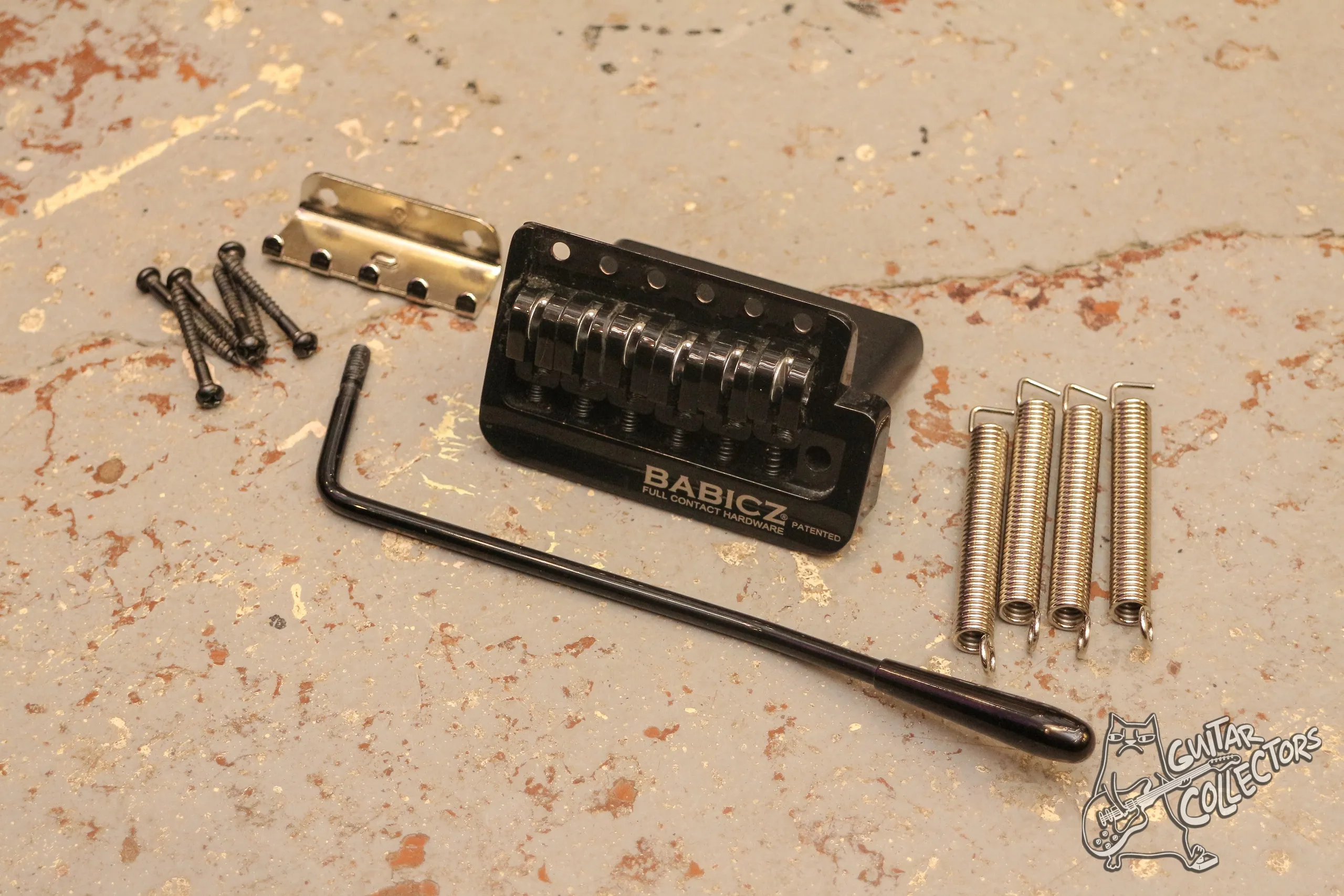 Babicz FCH Strat Tremolo Bridge (6-point) Black