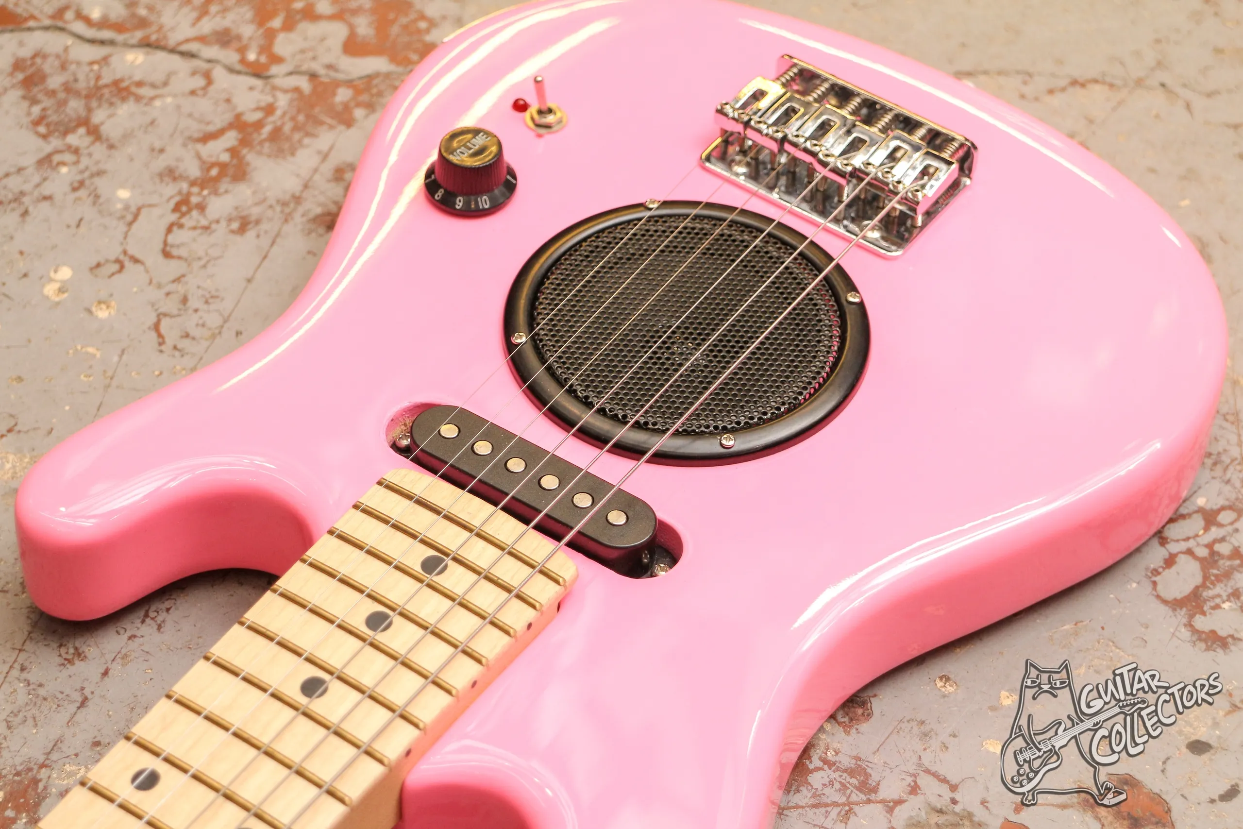 Homage HEG105PK Mini Travel-Guitar
