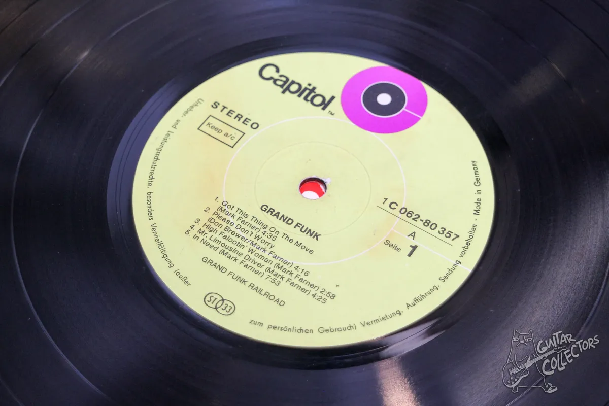 Grand Funk Railroad – Grand Funk LP Germany 1970 NM/NM