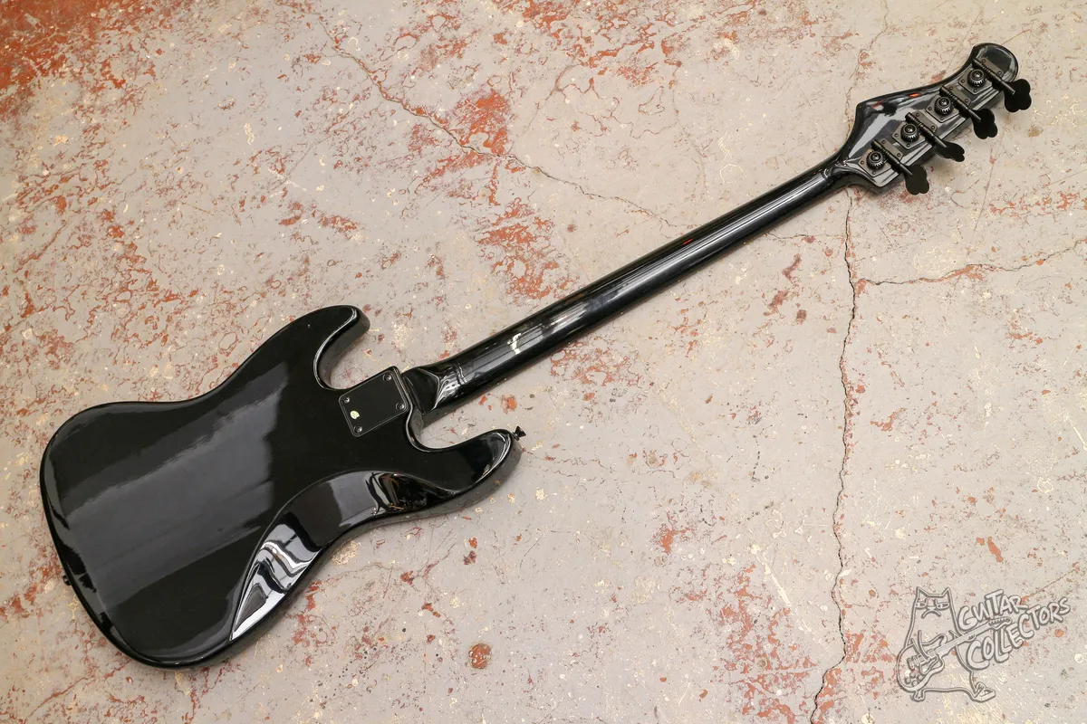 Bacchus HWL-All Black Universe Series Jazz Bass