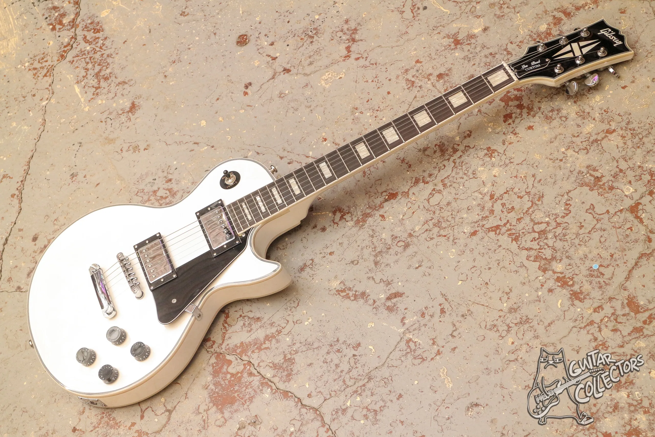 Gibson Les Paul Custom Alpine White China Copy