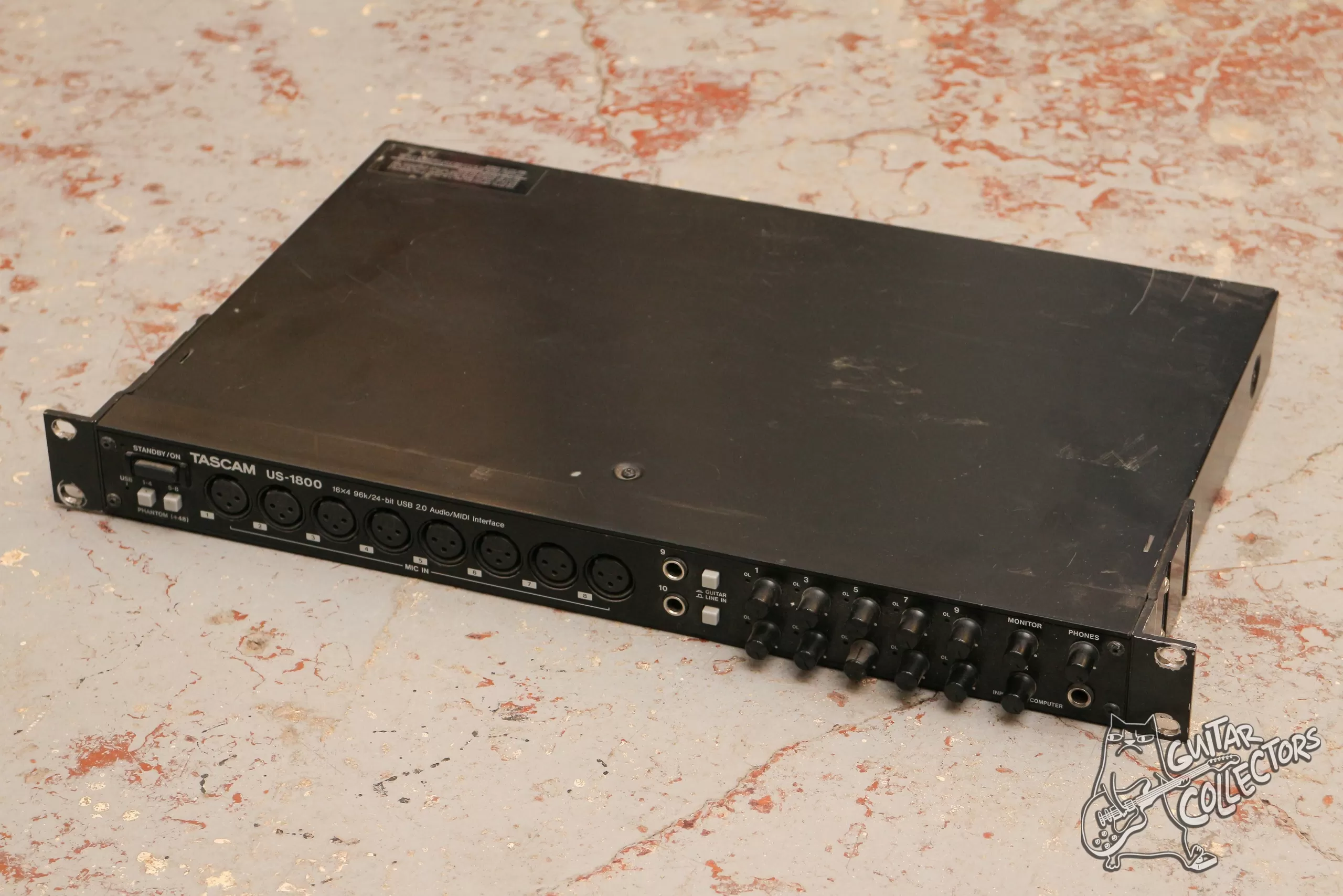 Tascam US 1800 USB аудиоинтерфейс