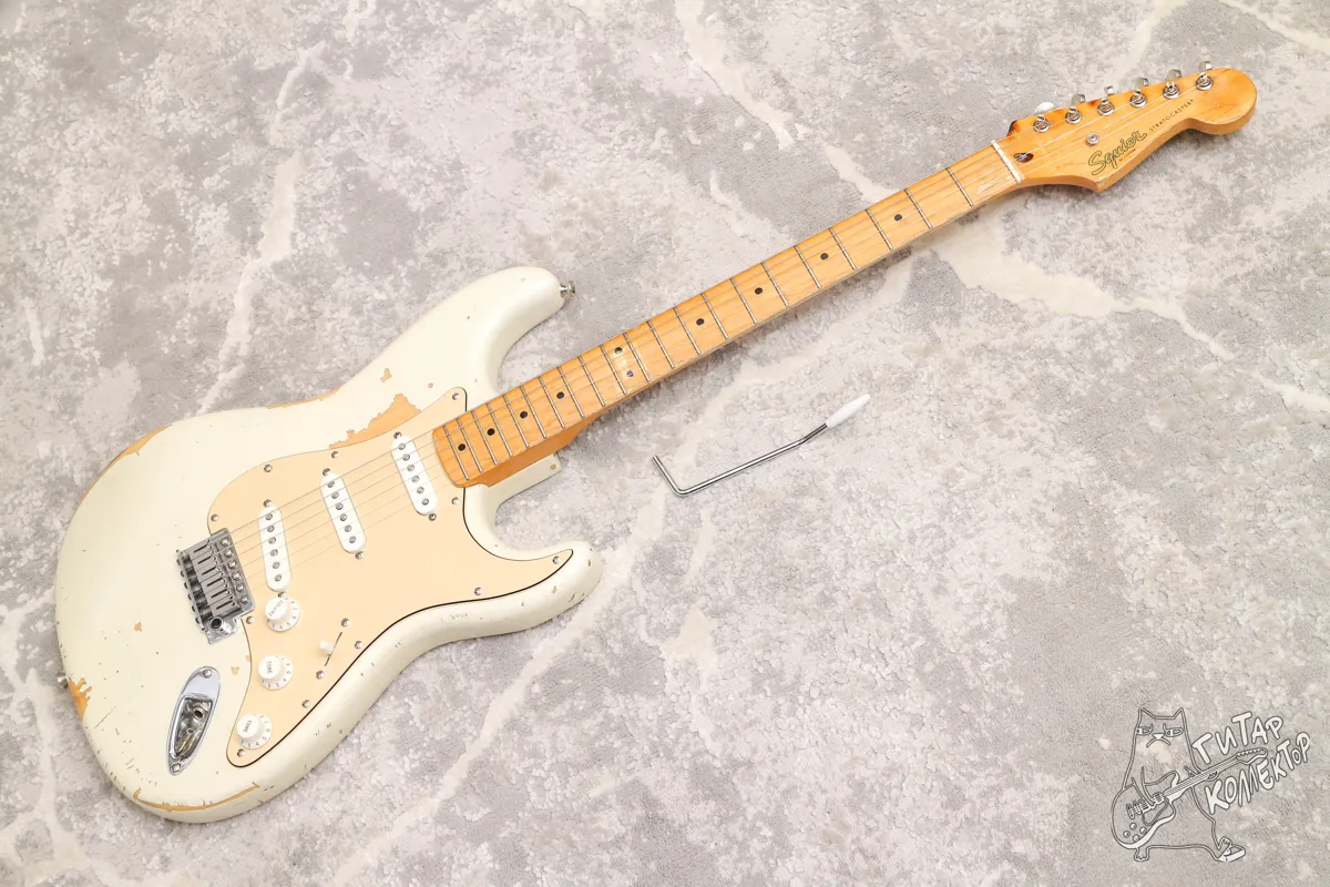 Squier Classic Vibe 50s Stratocaster MN White Blonde Relic