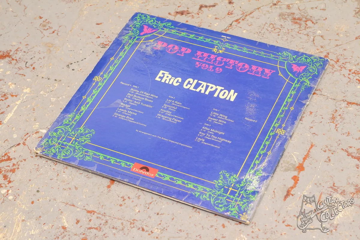 Eric Clapton – Pop History Vol 9 2xLP Germany 1972 EX/NM