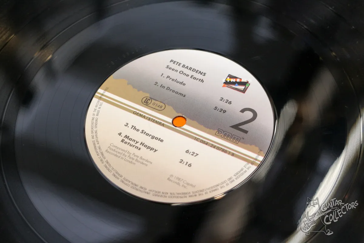 Pete Bardens – Seen One Earth LP Germany 1987 NM/NM