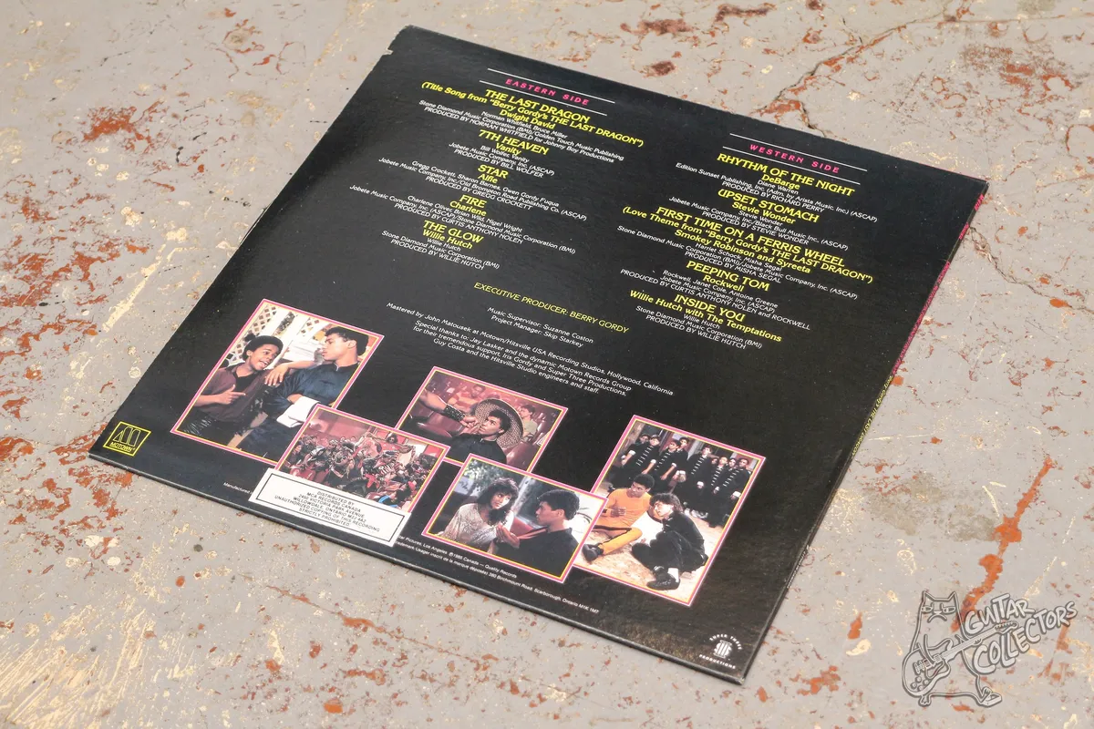 Berry Gordy's The Last Dragon Soundtrack LP Canada 1985 NM/NM