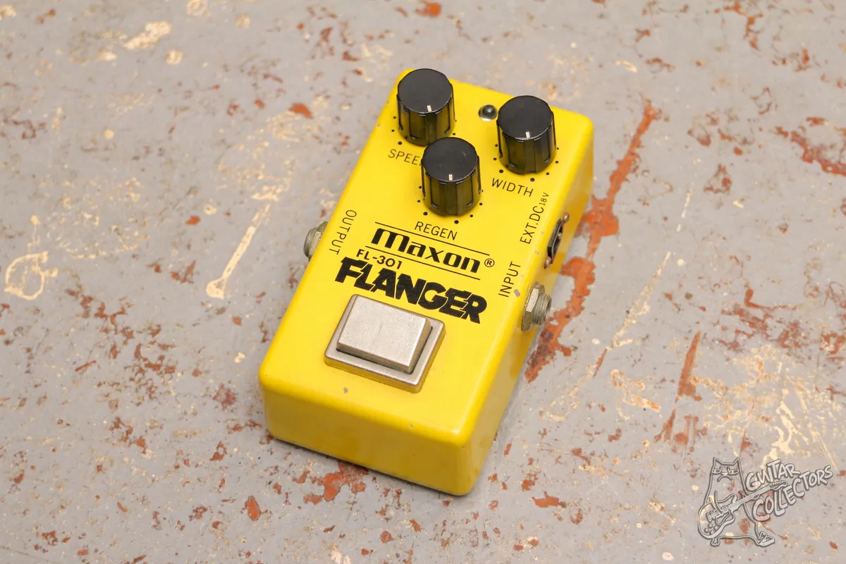 Maxon FL 301 Flanger Vintage Japan 1980s