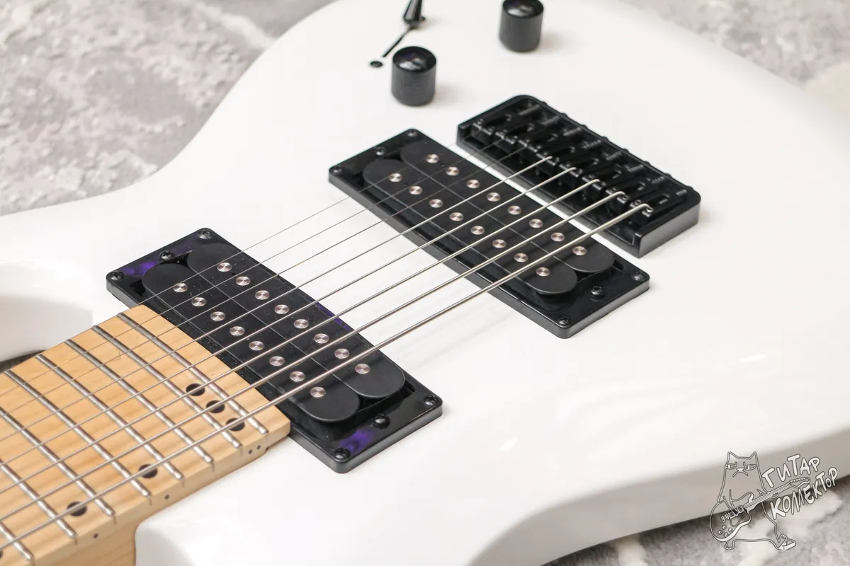 Harley Benton R-458 White Progressive Series