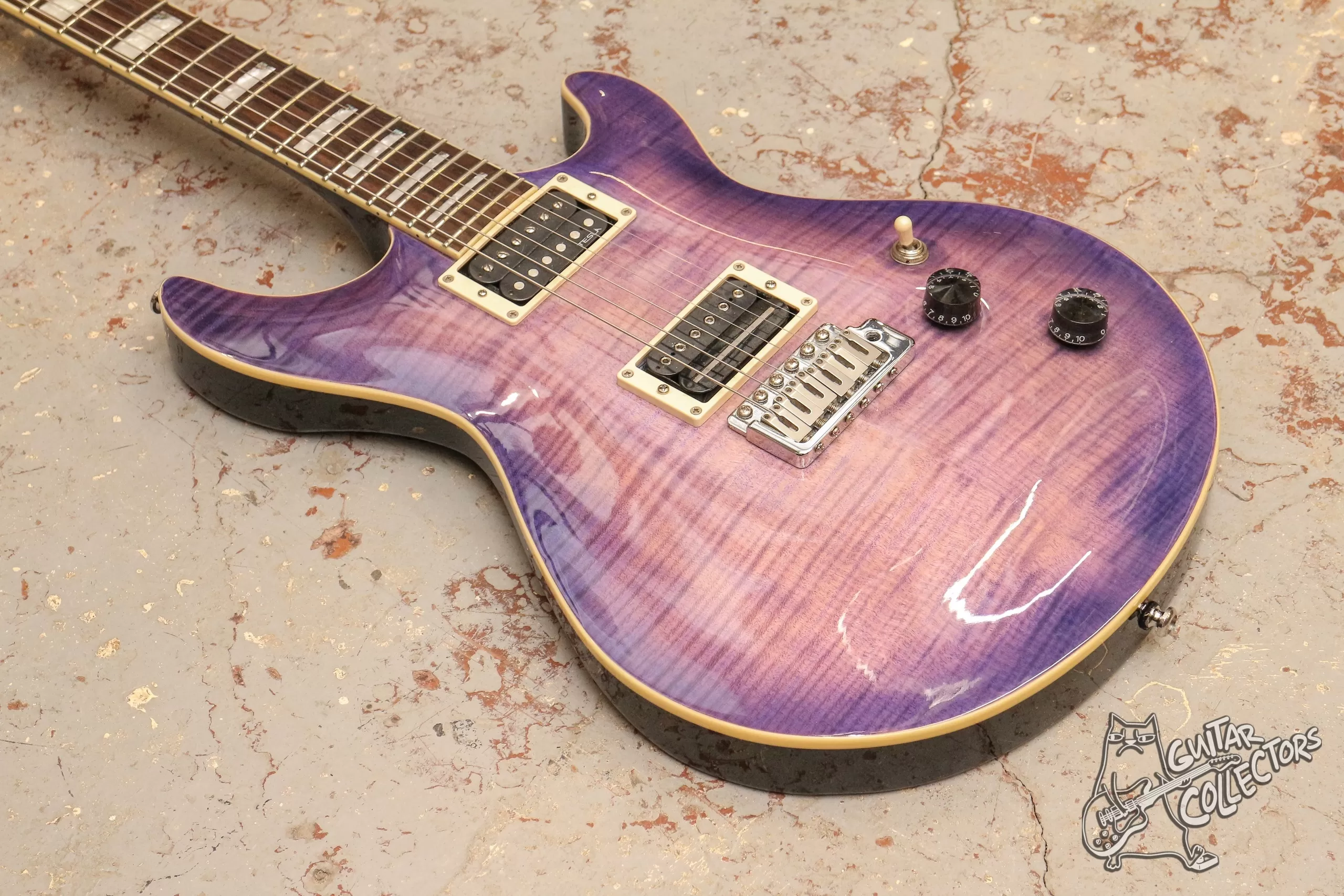 Cort M600T Trans Purple Burst
