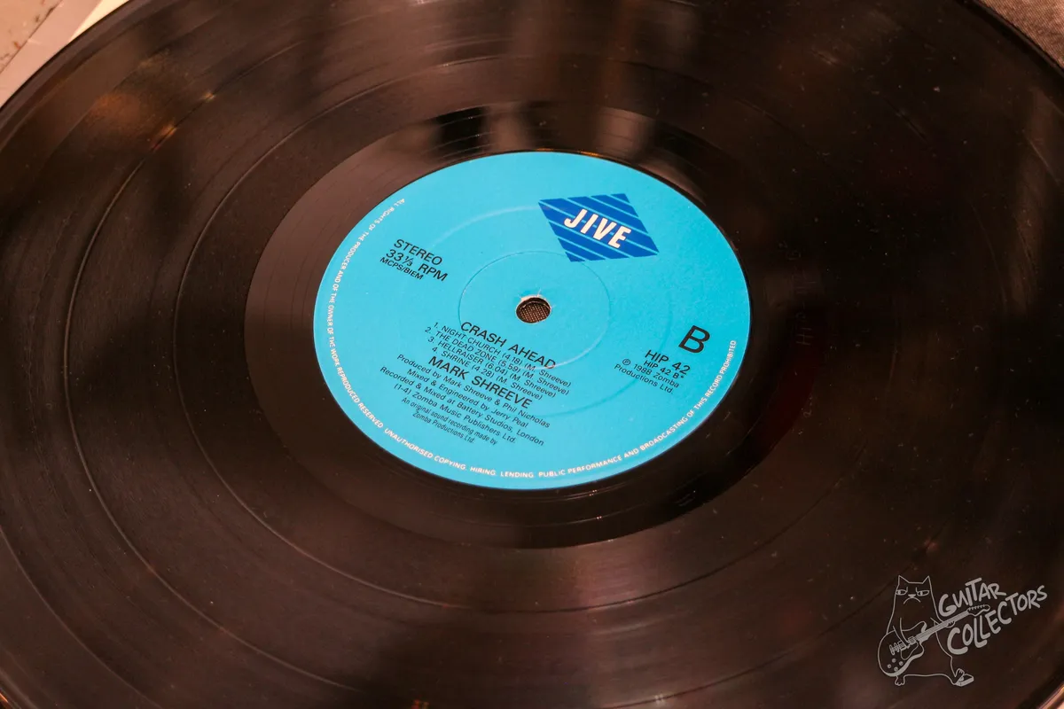 Mark Shreeve – Crash Head LP England 1988 EX/NM