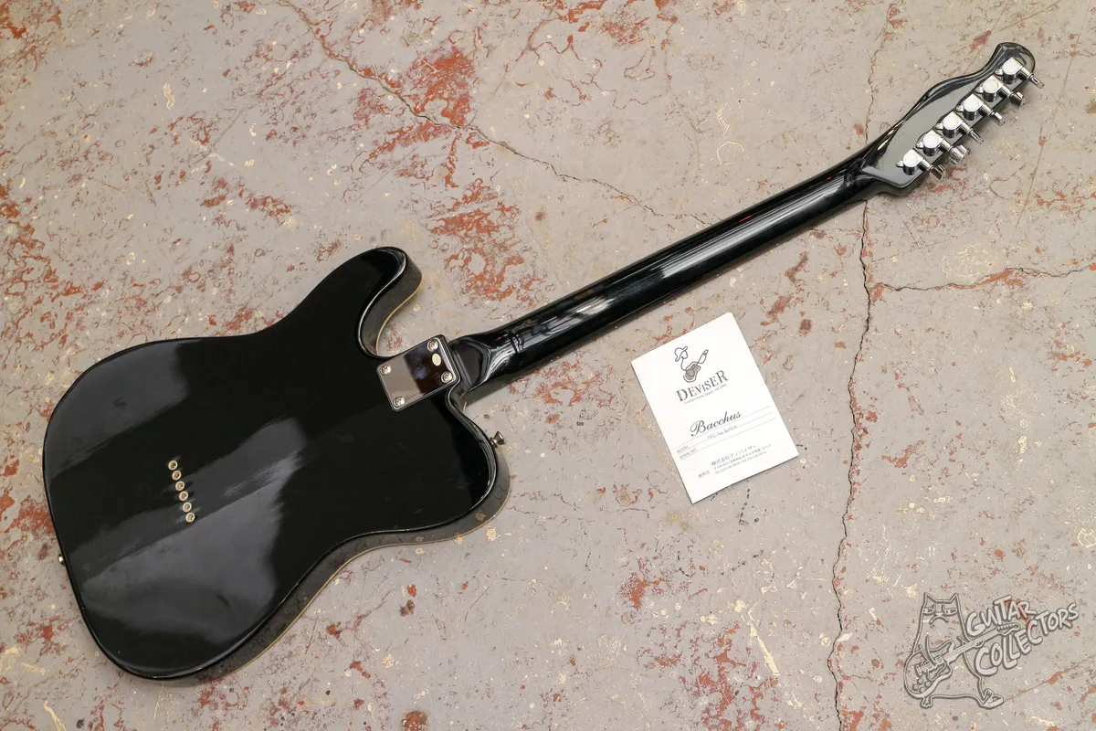 Bacchus HTC All Black Ikebe Telecaster