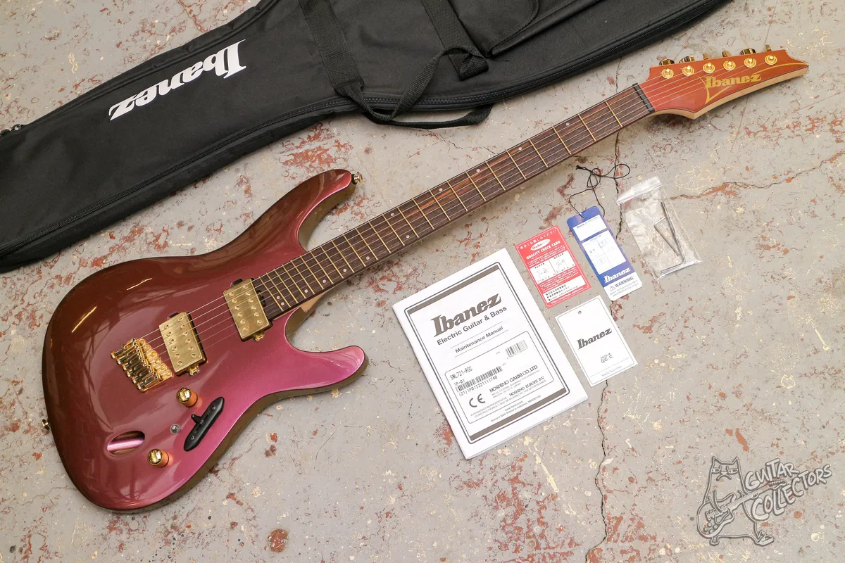 Ibanez SML721 Axe Design Lab Rose Gold Chameleon