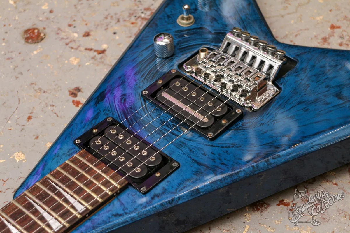 Jackson KVX10 King V Cobalt Blue Swirl