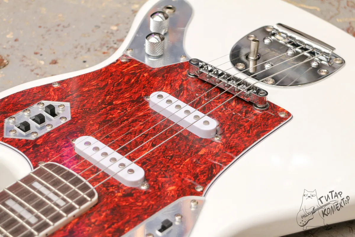 Fender Jazzmaster SS White Copy