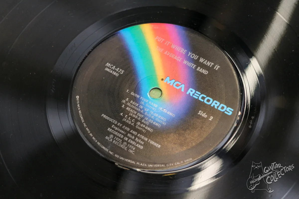 The Average White Band – Put It Where You Want It LP US 1974 EX/NM