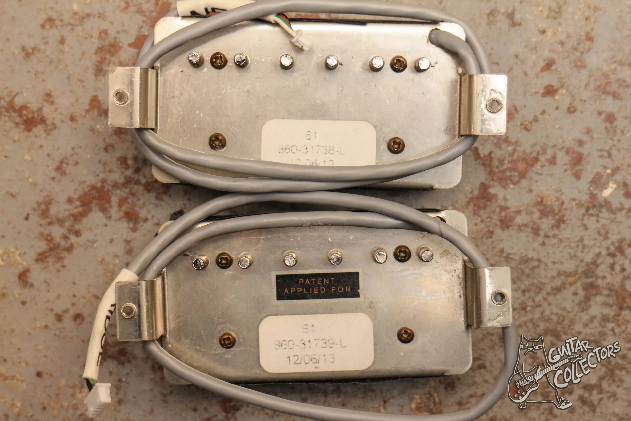 Gibson '61 Zebra Set Alnico V PAF + Tone Stack SG