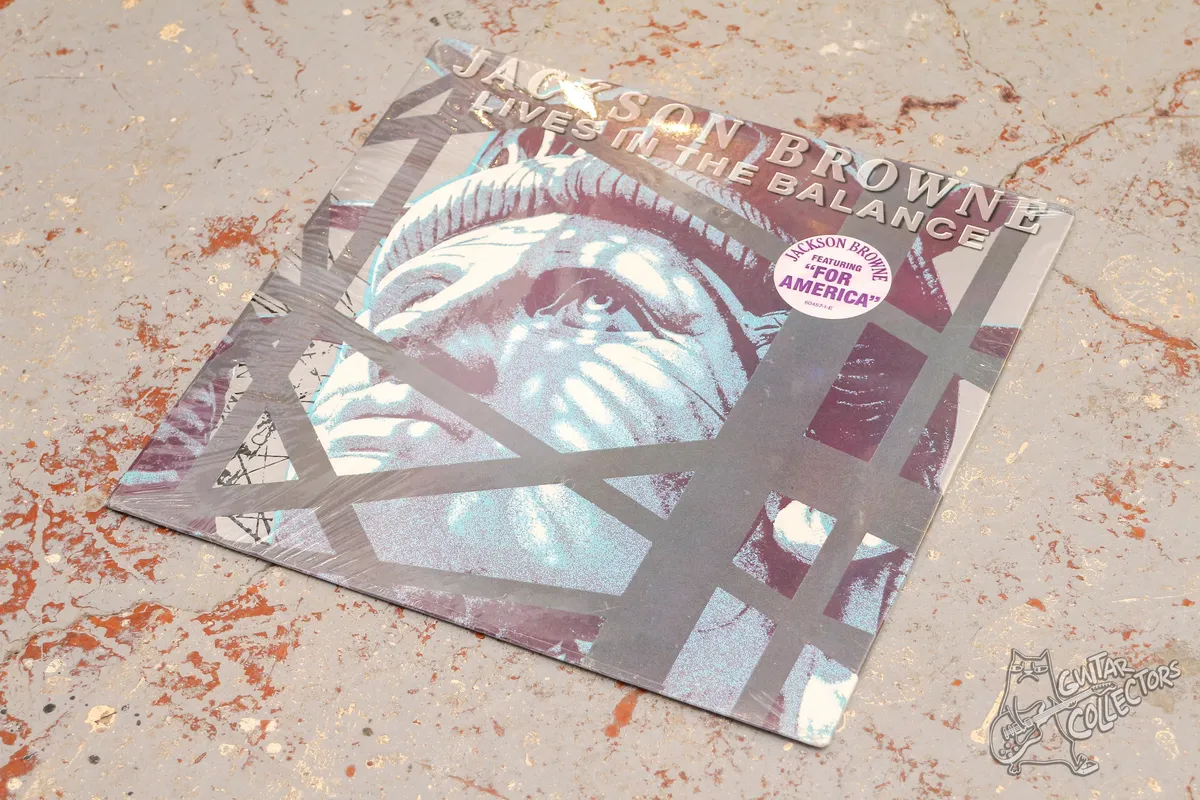 Jackson Browne – Lives In The Balance LP US 1986 EX/NM