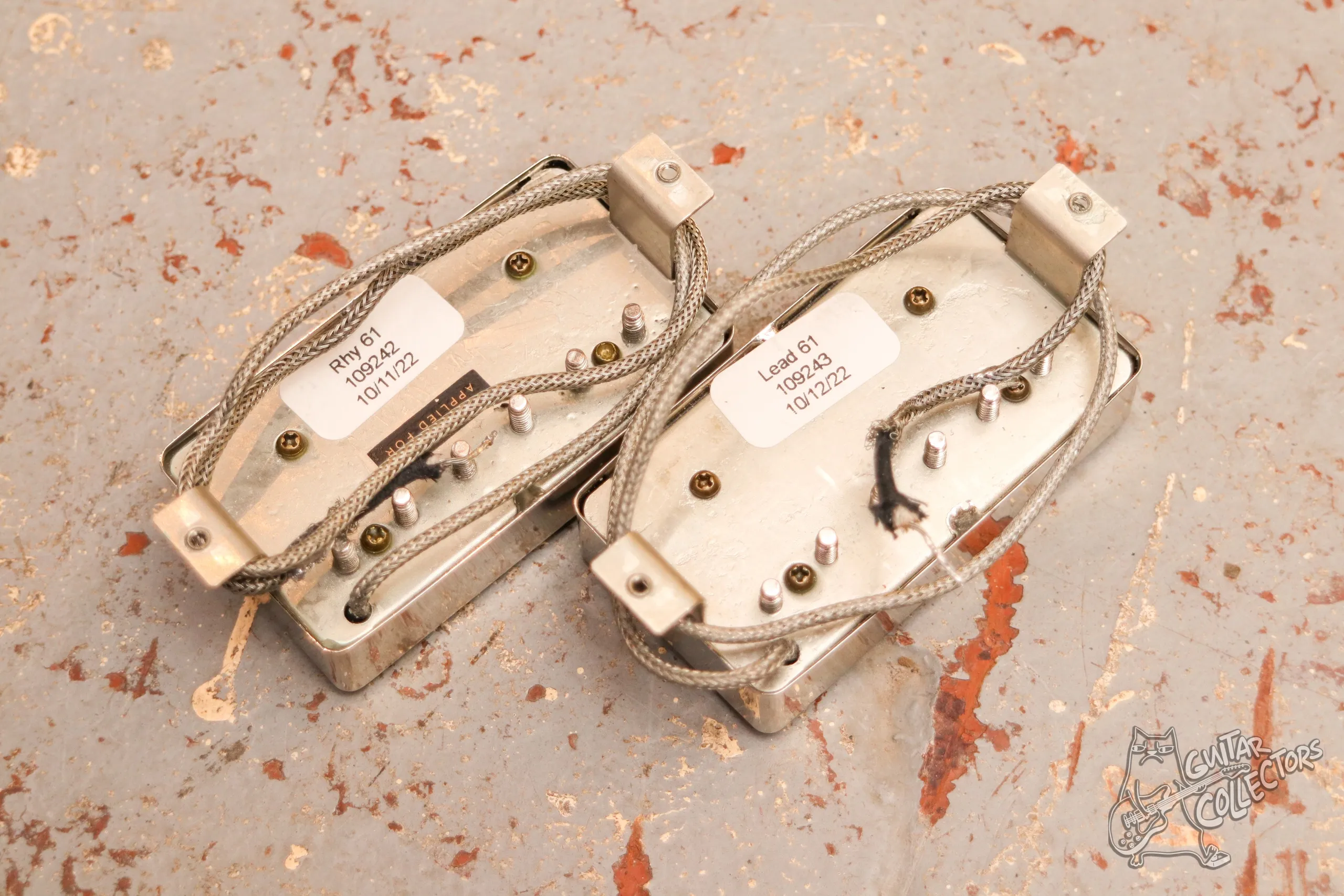 Gibson 61 Lead / 61 Rhythm Chrome Pickups Set