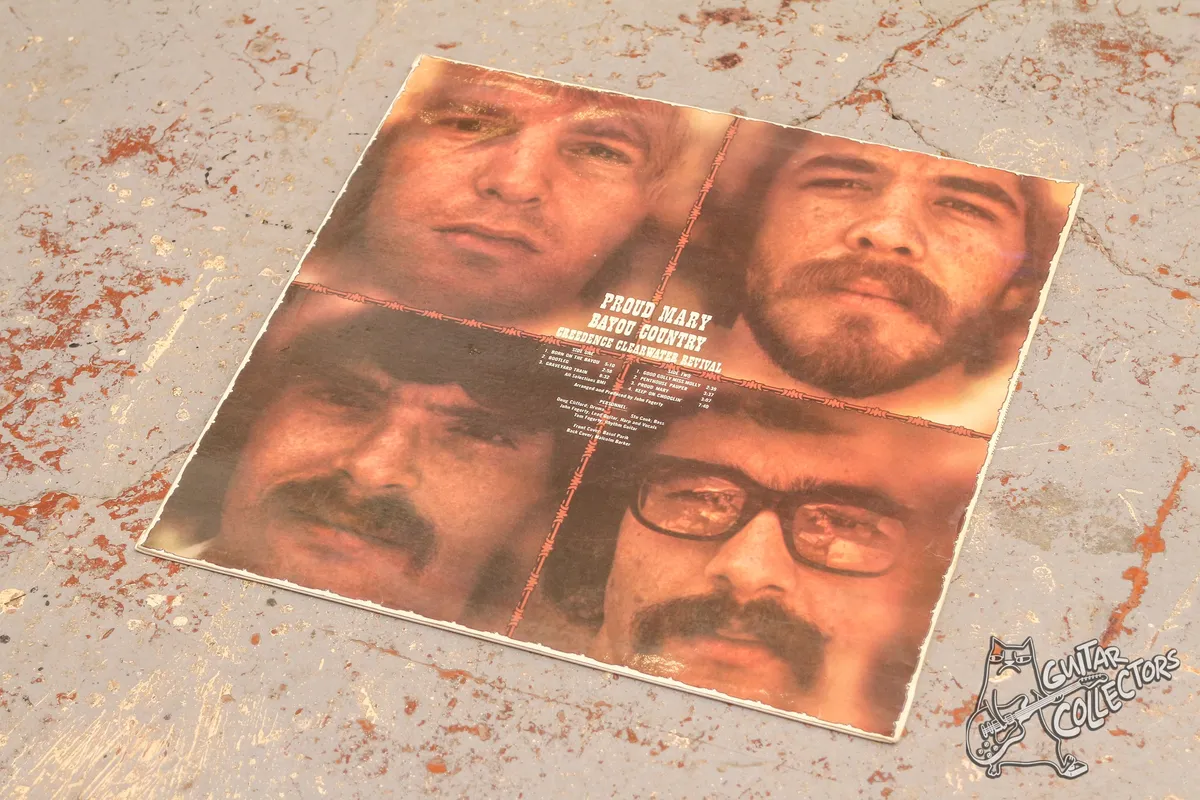 Creedence Clearwater Revival – Proud Mary / Bayou Country LP France 1969 NM/NM