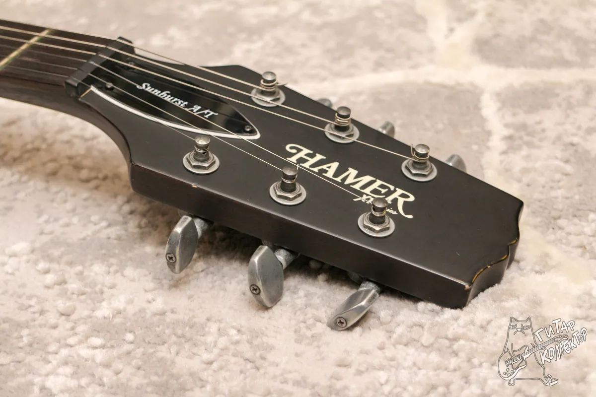 Hamer XT Series SATF Sunburst Trans Black Satin