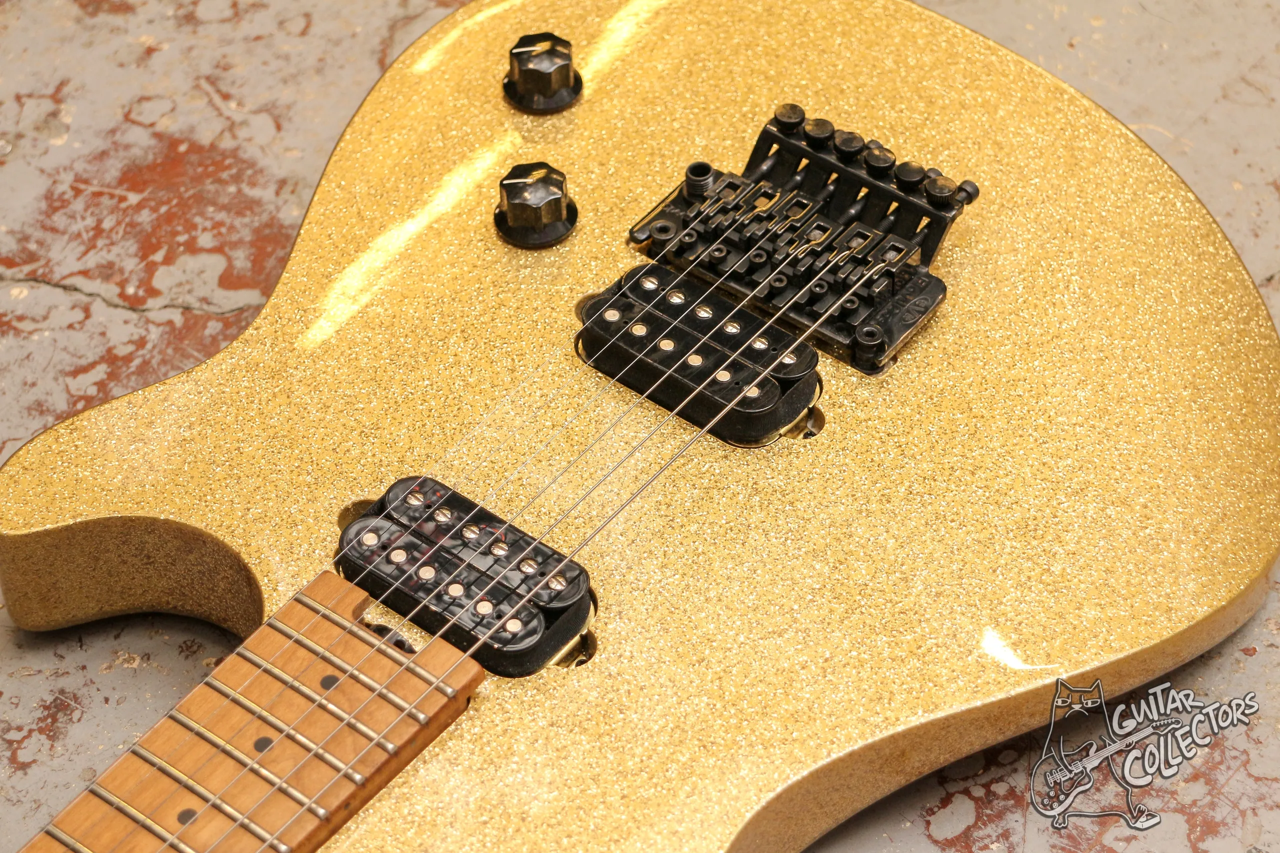 EVH Wolfgang Standard MPL Gold Sparkle