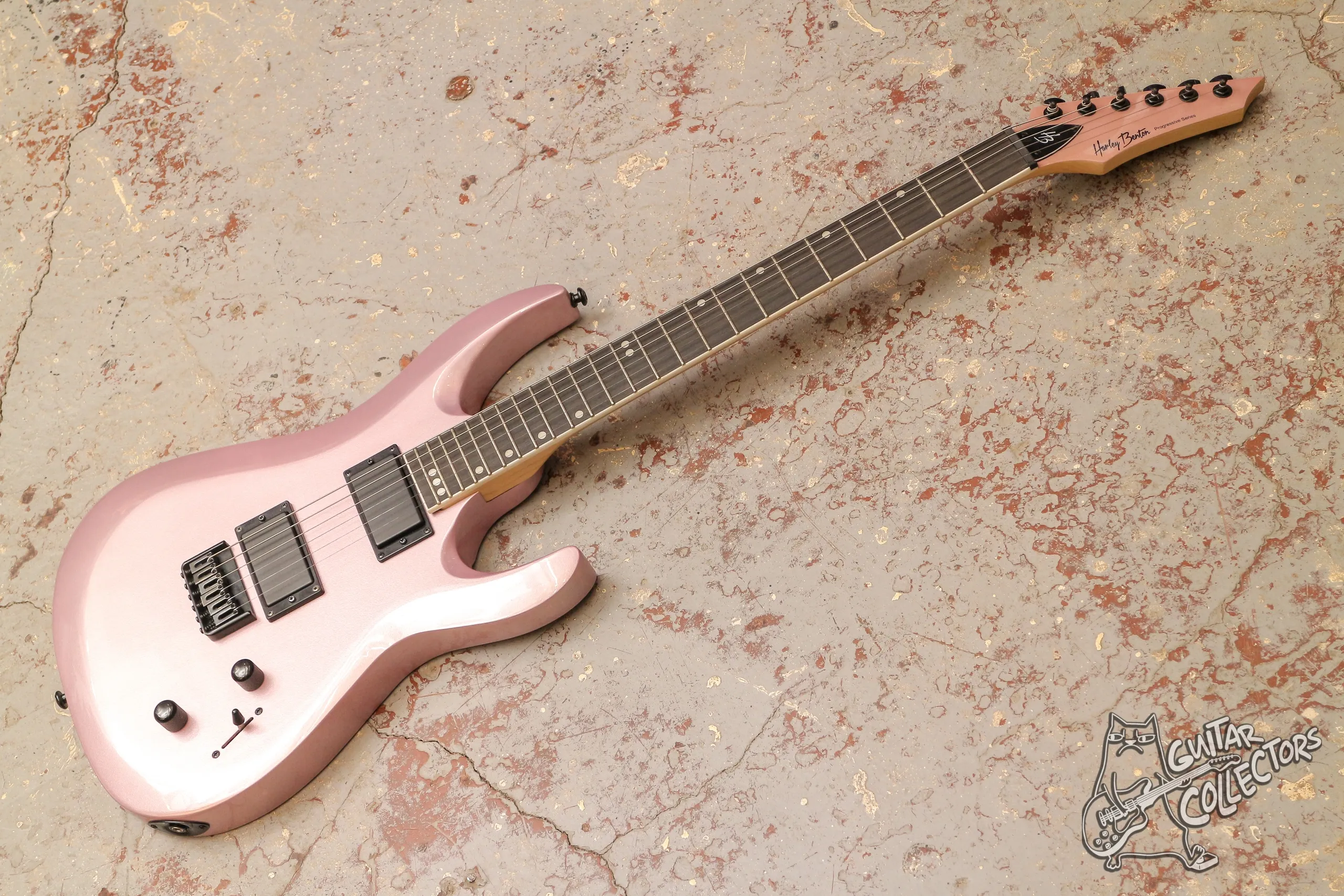 Harley Benton R-446 Plum Metallic Progressive Series