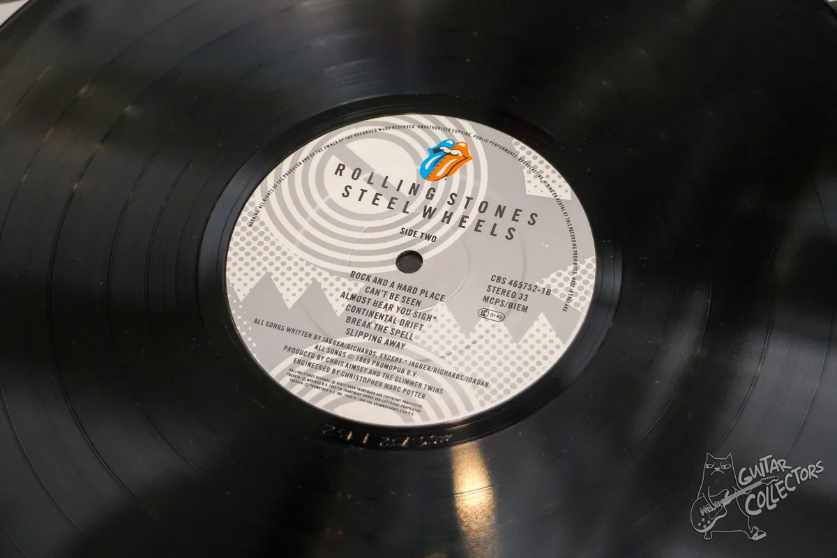 Rolling Stones – Steel Wheels LP UK 1989 NM/NM