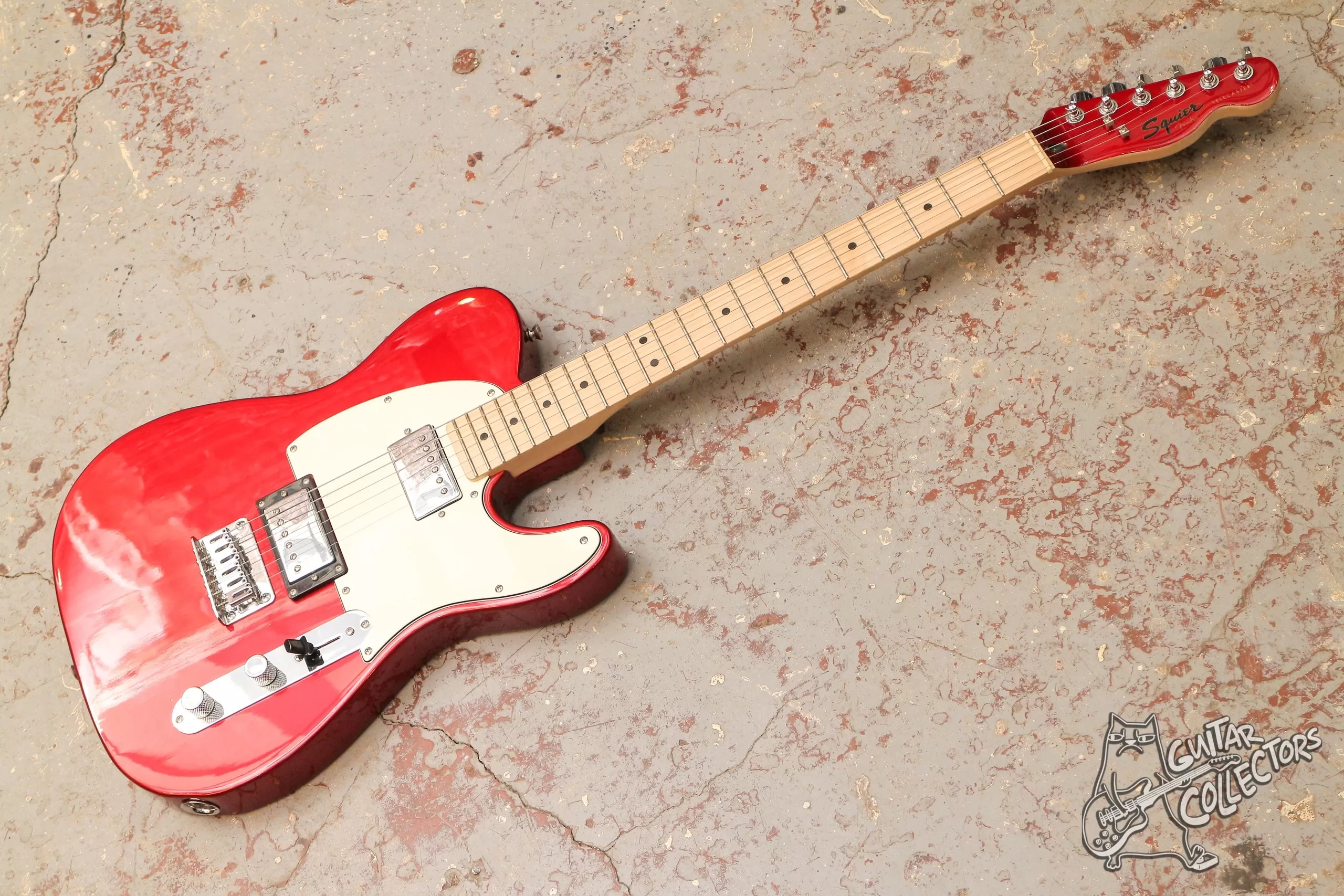 Squier Contemporary Telecaster HH Dark Metallic Red