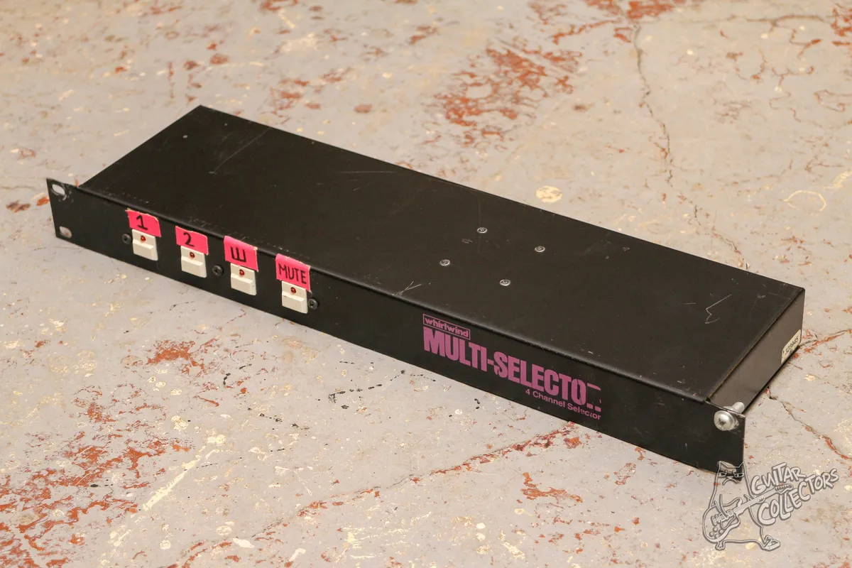 Whirlwind Multi Selector FS 4 channel Rack USA
