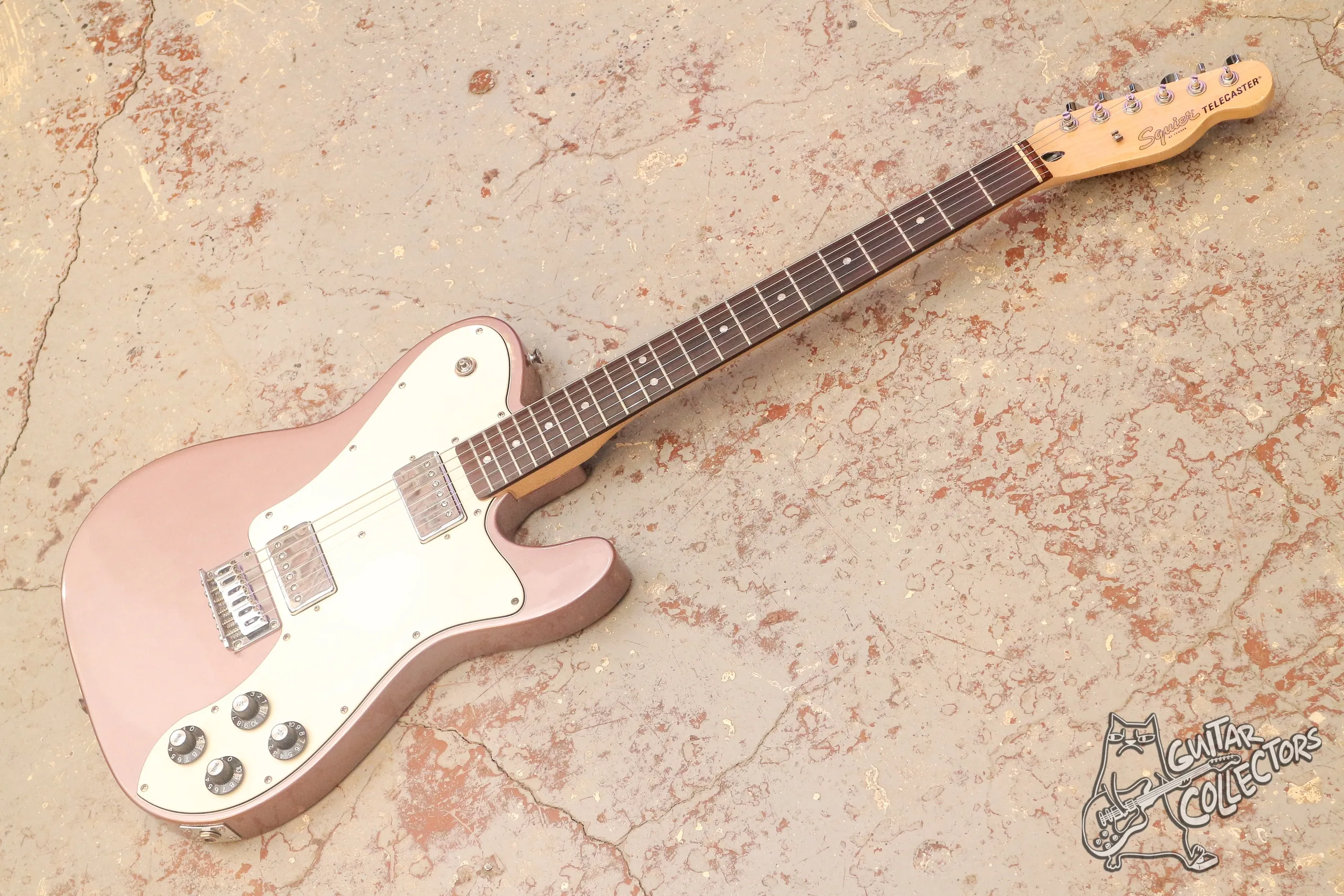 Squier Affinity Telecaster Deluxe LRL Burgundy Mist