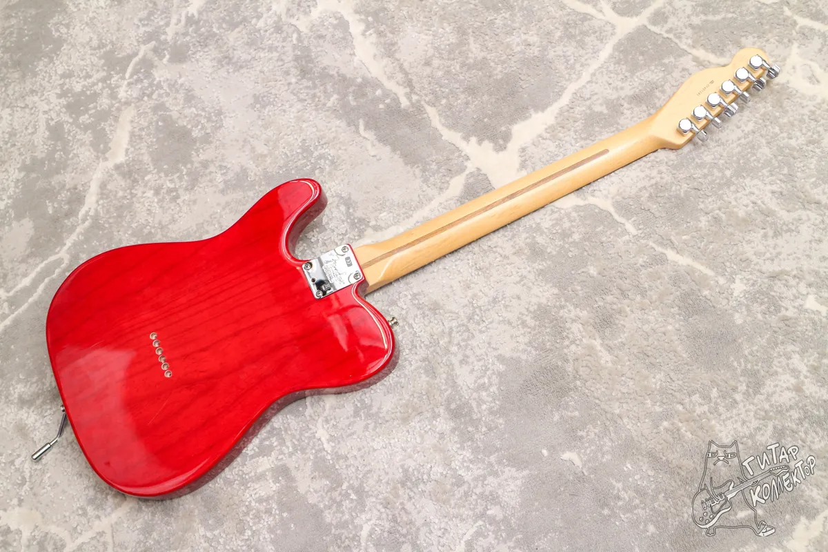 Fender American Standard Telecaster Crimson Red Transparent Ash