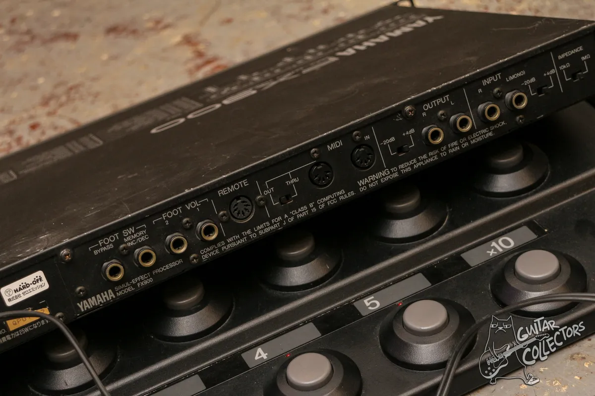 Yamaha FX 900 1980s Rack + MFC 10 midi Controller