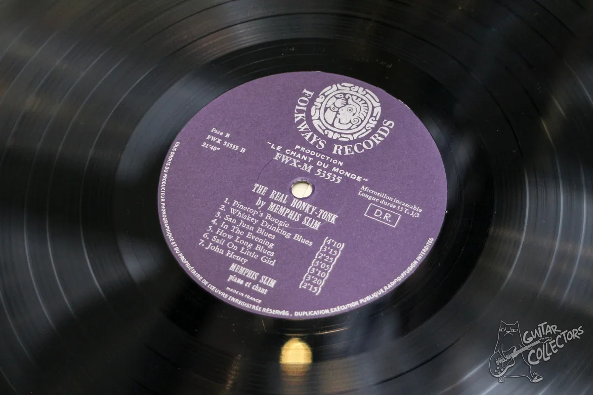 Memphis Slim – The Real Honky-Tonk LP France 1970s EX/NM