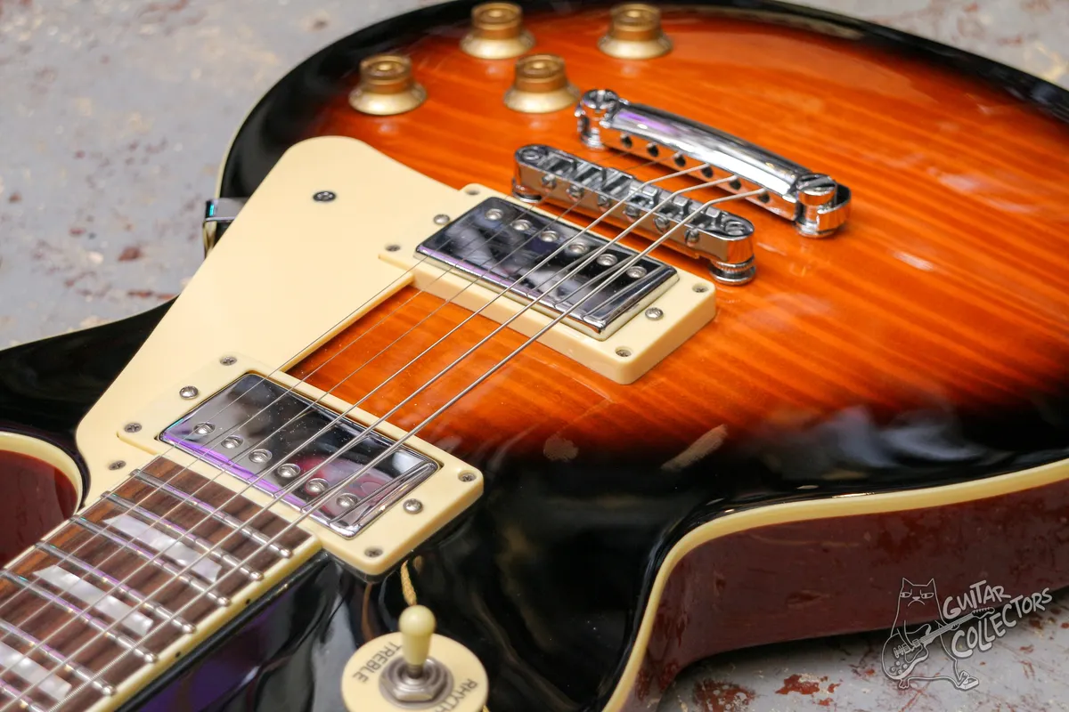 Blitz by Aria Pro II Leopard Les Paul Standard Tabacco Burst