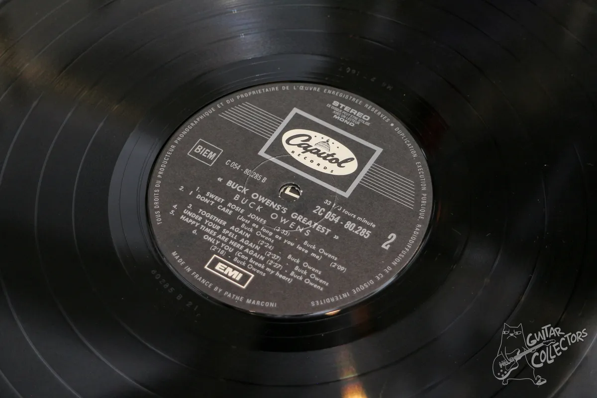 Buck Owens – Buck Owens's Greatest LP France 1970 NM/NM