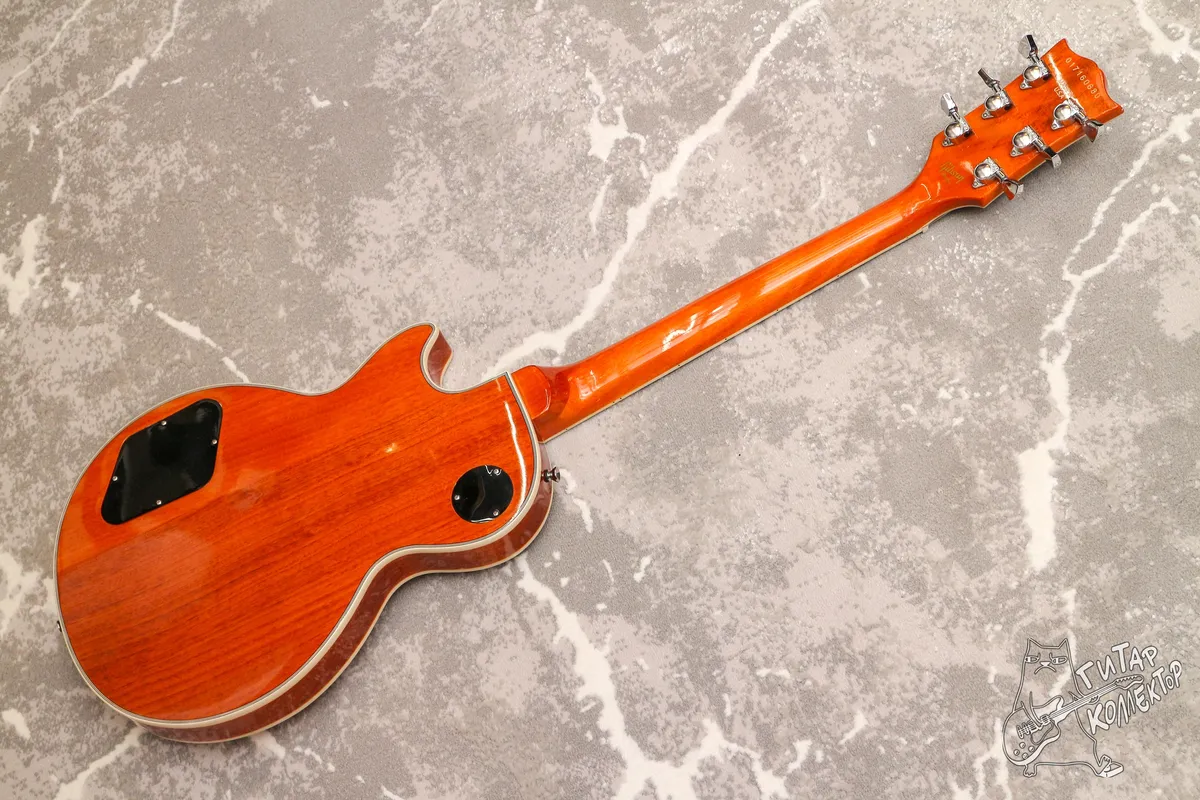 Gibson Les Paul Custom Natural Chrome Copy