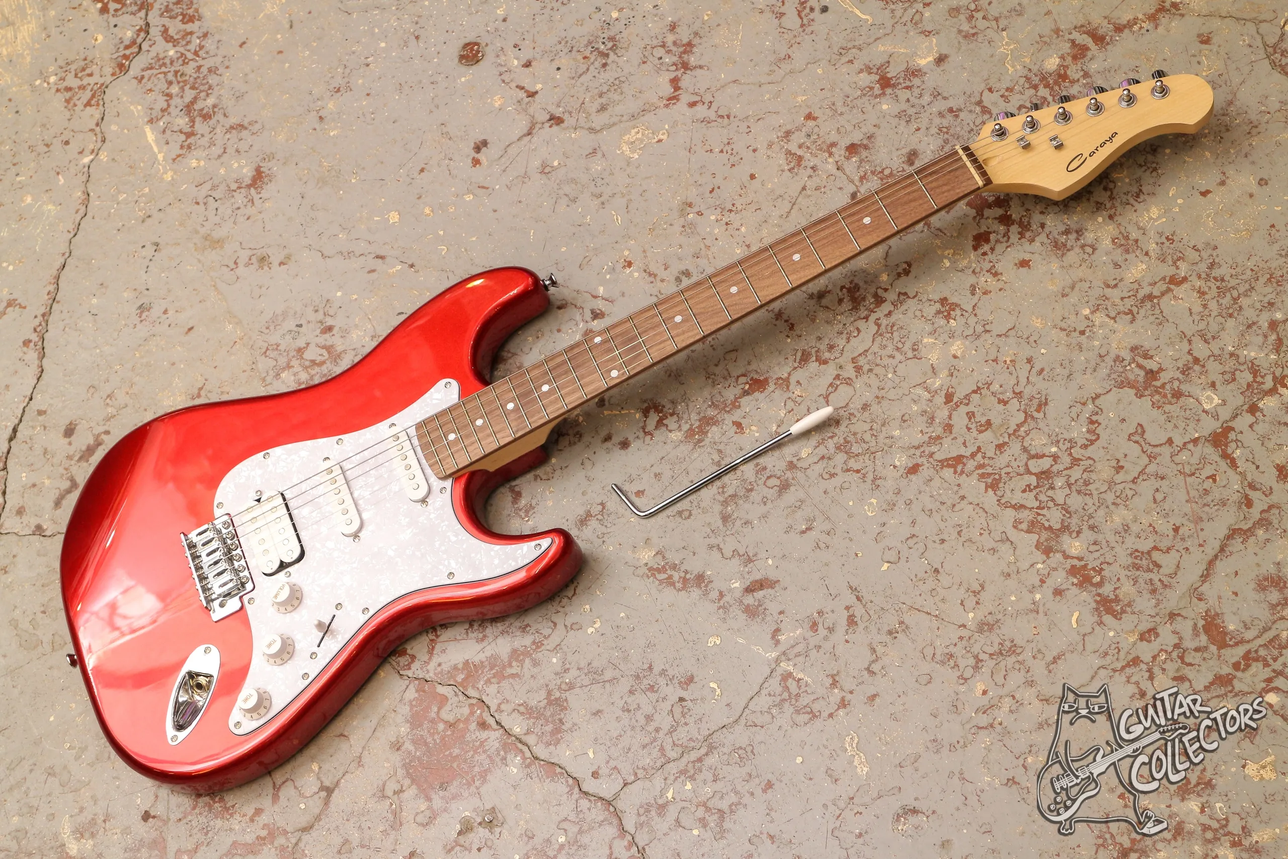 Caraya E211RD Fat Stratocaster Red