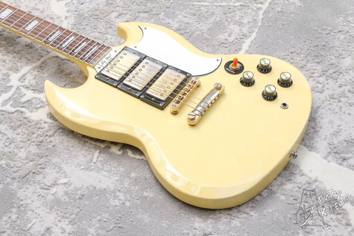 Epiphone SG G-400 Custom Limited HHH Antique Ivory