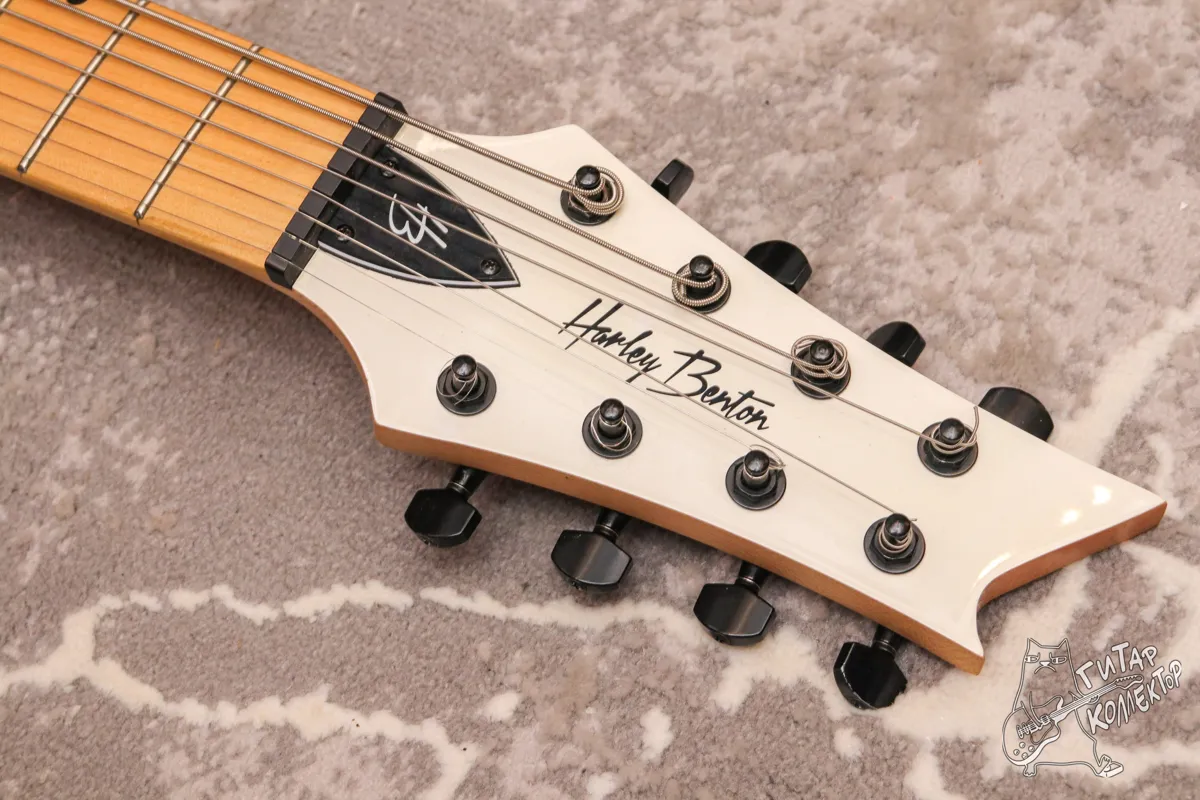 Harley Benton R-458 White Progressive Series