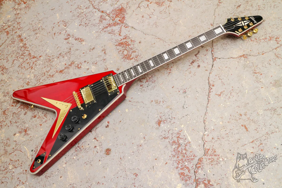 Gibson Flying V Custom Cherry Copy