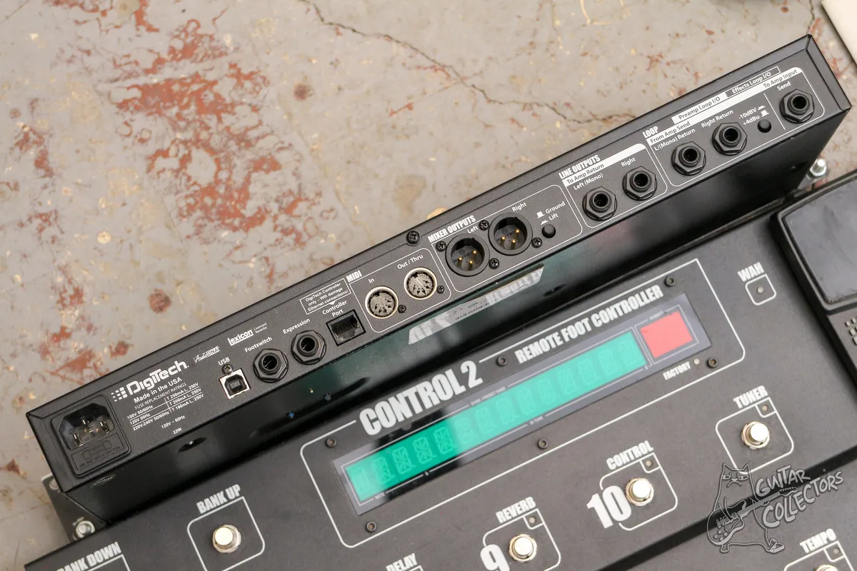 DigiTech GSP 1101 Guitar Rack Preamp USA + Control 2