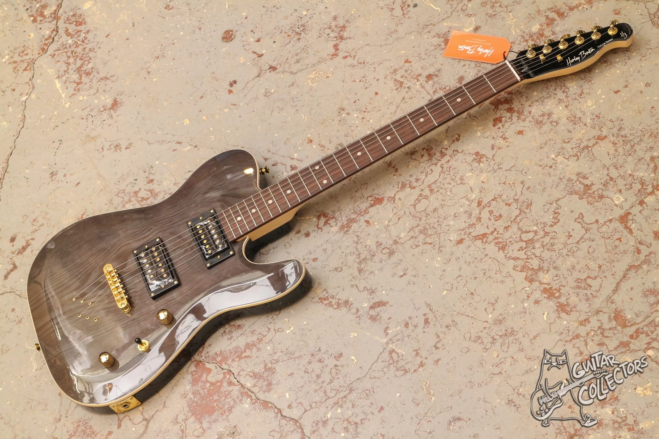 Harley Benton TE-40 TBK Deluxe Series NEW