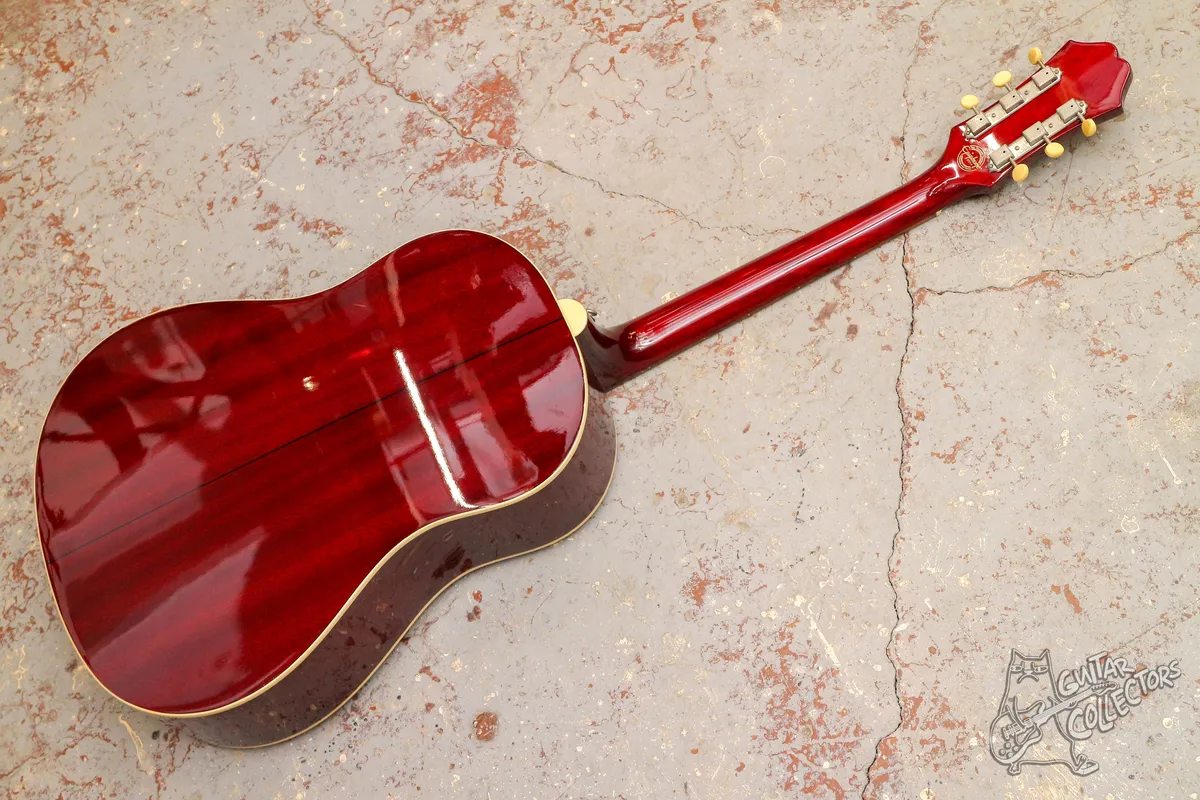 Epiphone Limited Edition 1963 EJ-45 Wine Red