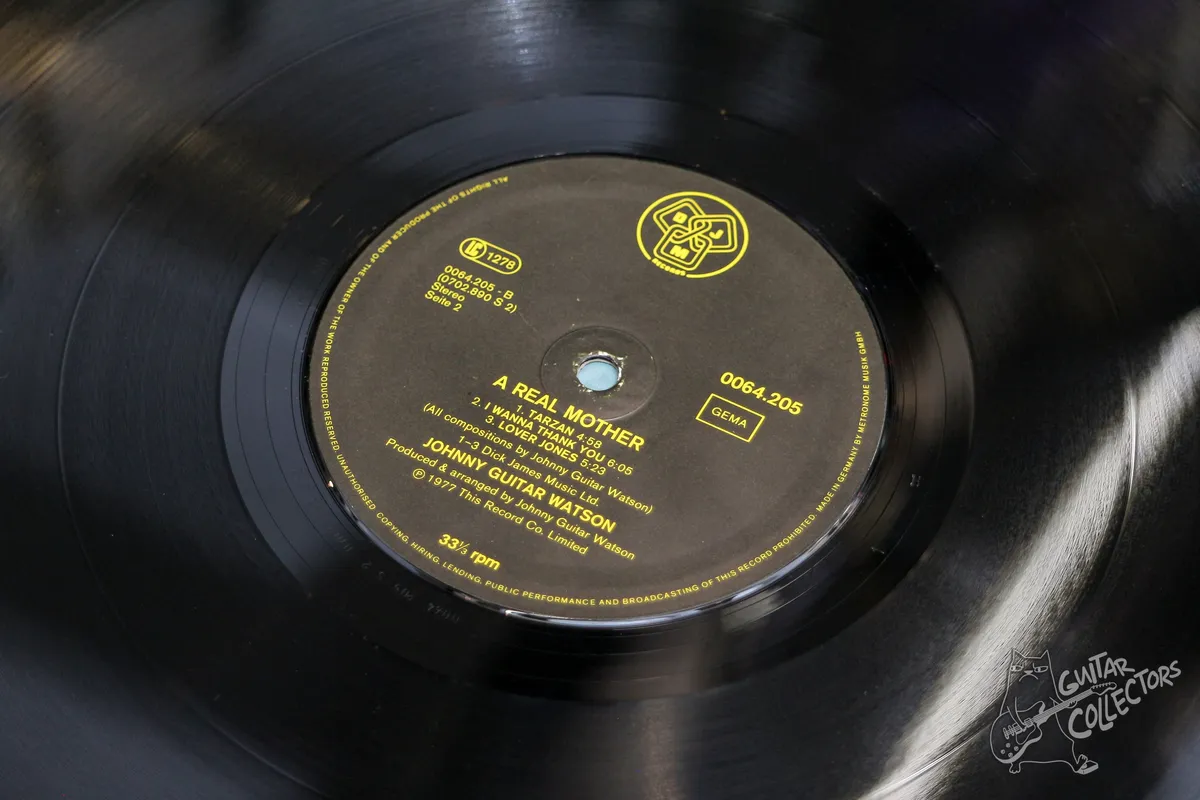 Johnny Guitar Watson – A Real Mother LP Germany 1977 NM/NM