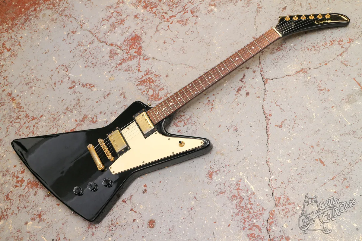 Epiphone 1958 Korina Explorer Ebony